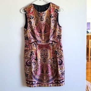 Nanette Lepore Paisley Silk Dress Sz 6